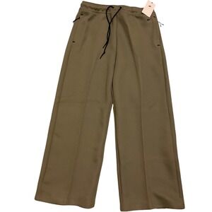 Nike Standard Fit Straight Leg Stacked Length Track Pants Mens Size G Khaki